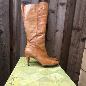 J. Renee Solvay luggage leather boots